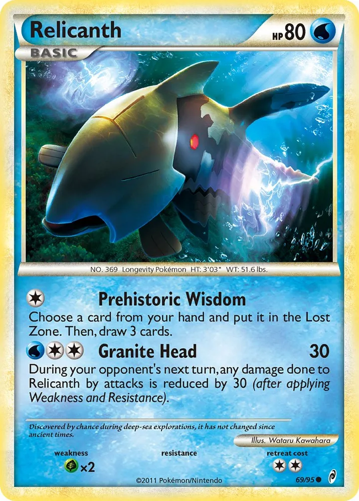 Relicanth, Call of Legends 69/95