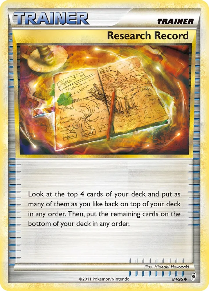 Research Record, Call of Legends 84/95