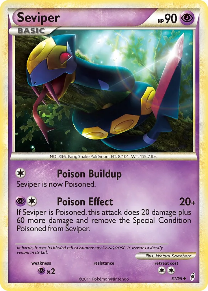 Seviper, Call of Legends 51/95