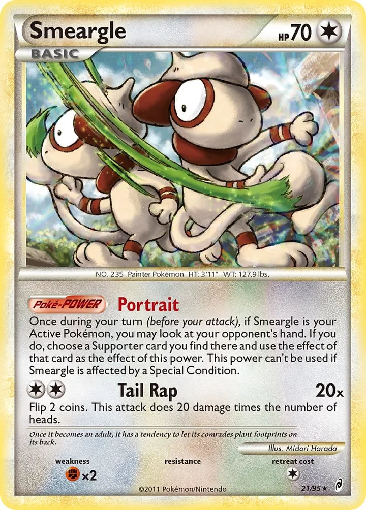 Smeargle, Call of Legends 21/95