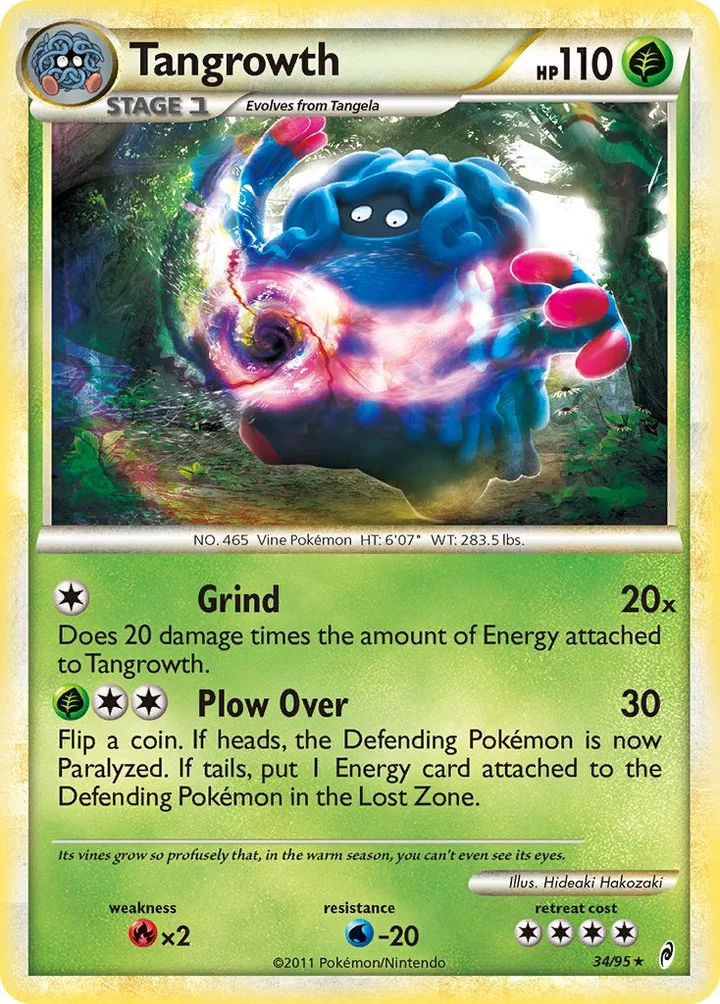 Tangrowth, Call of Legends 34/95