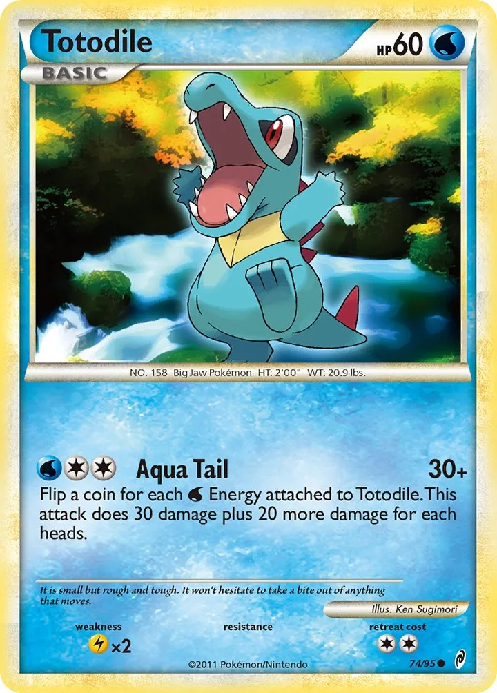 Totodile, Call of Legends 74/95