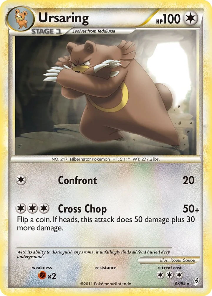Ursaring, Call of Legends 37/95