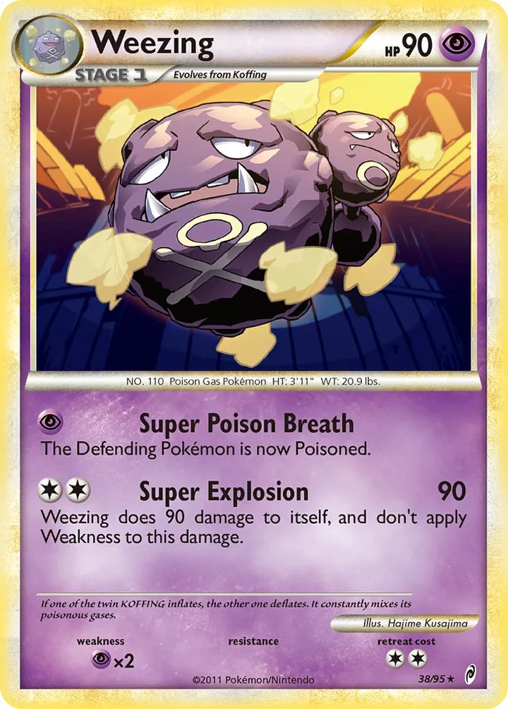 Weezing, Call of Legends 38/95