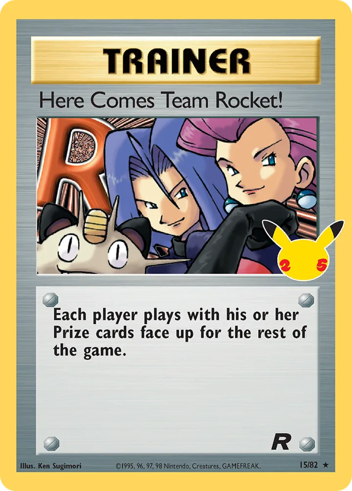 Here Comes Team Rocket!, Celebrations 15/82