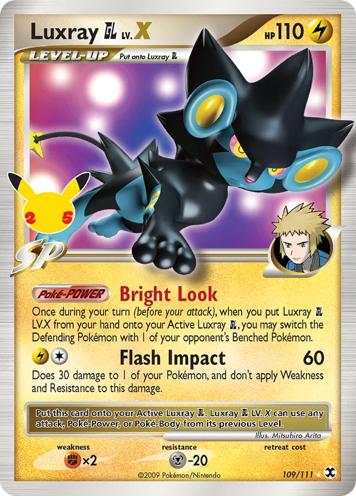 Luxray GL LV.X, Celebrations 109/111