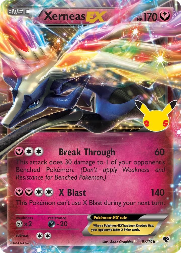 Xerneas-EX, Celebrations 97/146