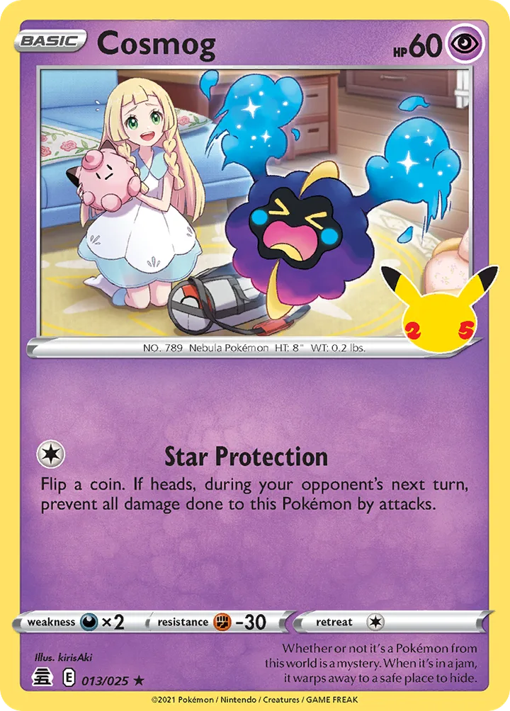 Cosmog, Celebrations 013/025