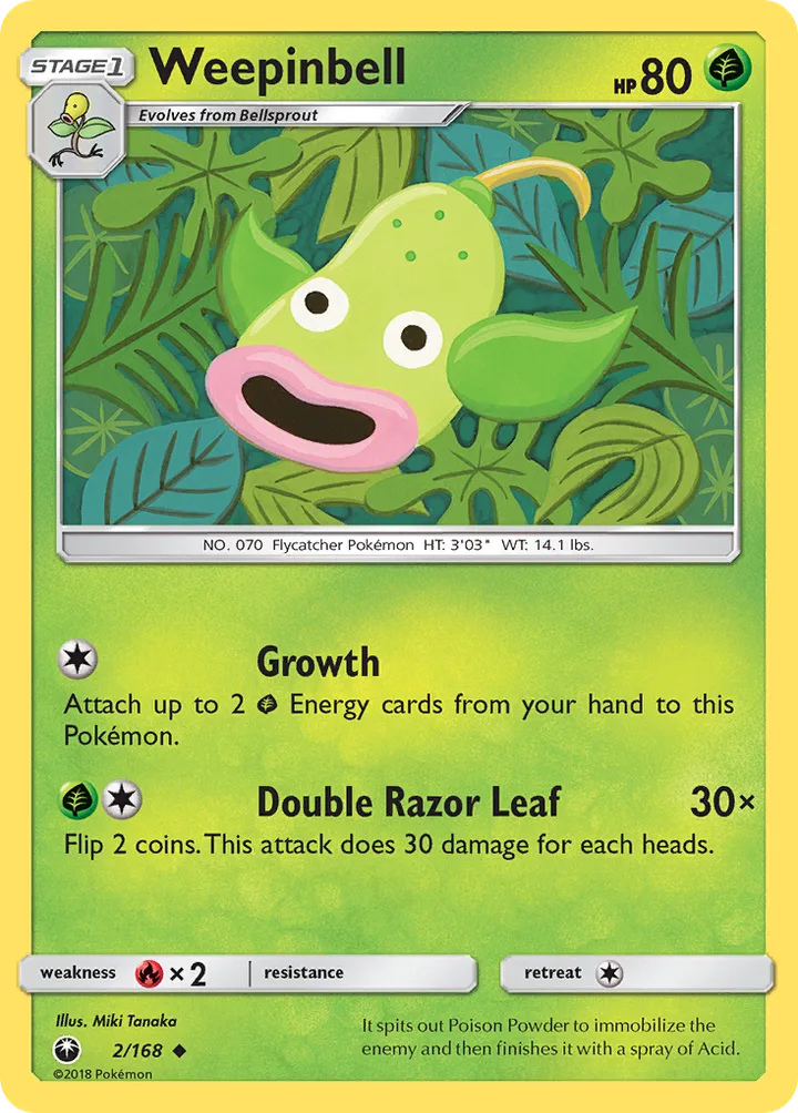 Weepinbell, Celestial Storm 2/168