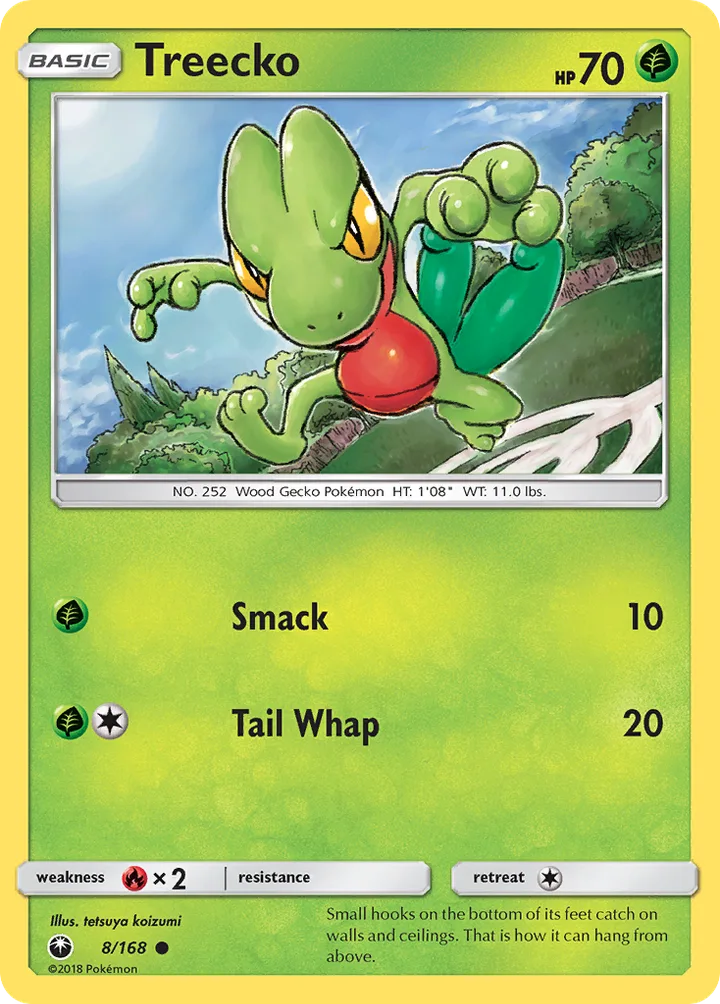 Treecko, Celestial Storm 8/168