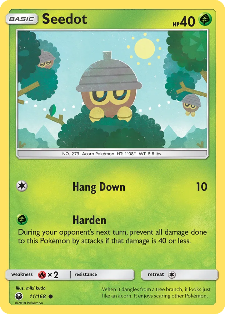 Seedot, Celestial Storm 11/168