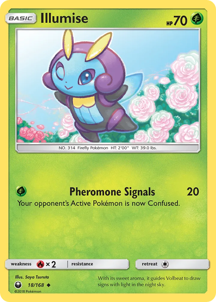 Illumise, Celestial Storm 18/168