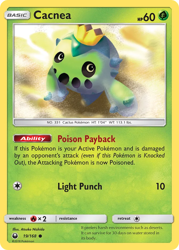 Cacnea, Celestial Storm 19/168