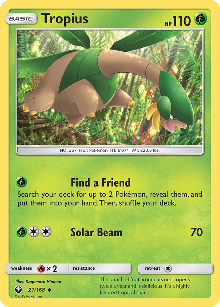 Tropius, Celestial Storm 21/168