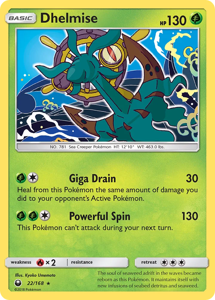 Dhelmise, Celestial Storm 22/168