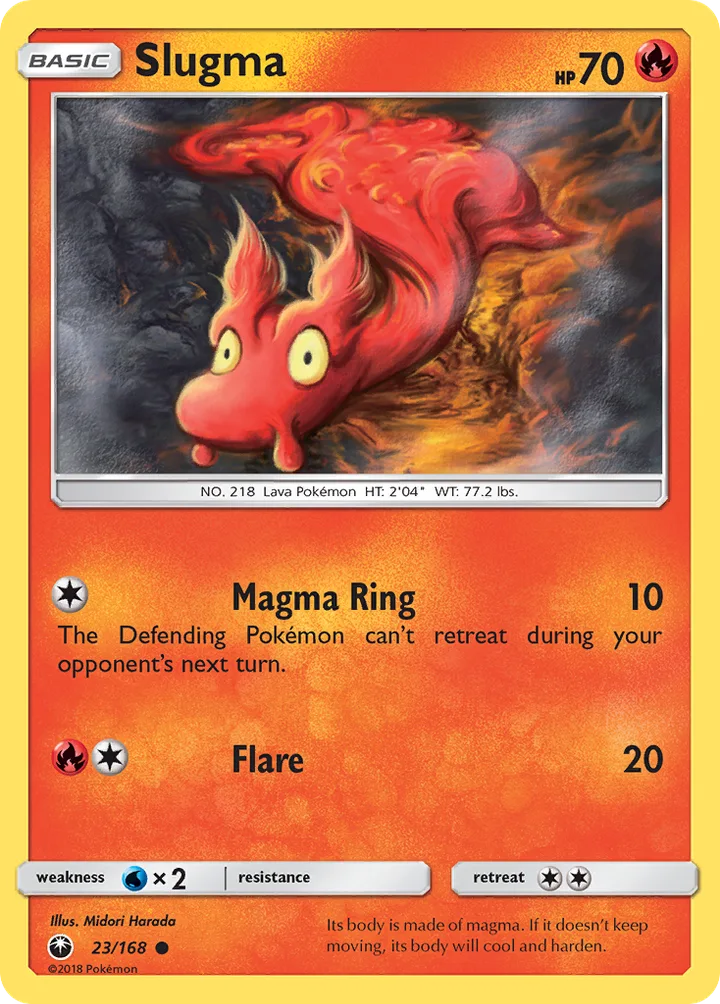 Slugma, Celestial Storm 23/168