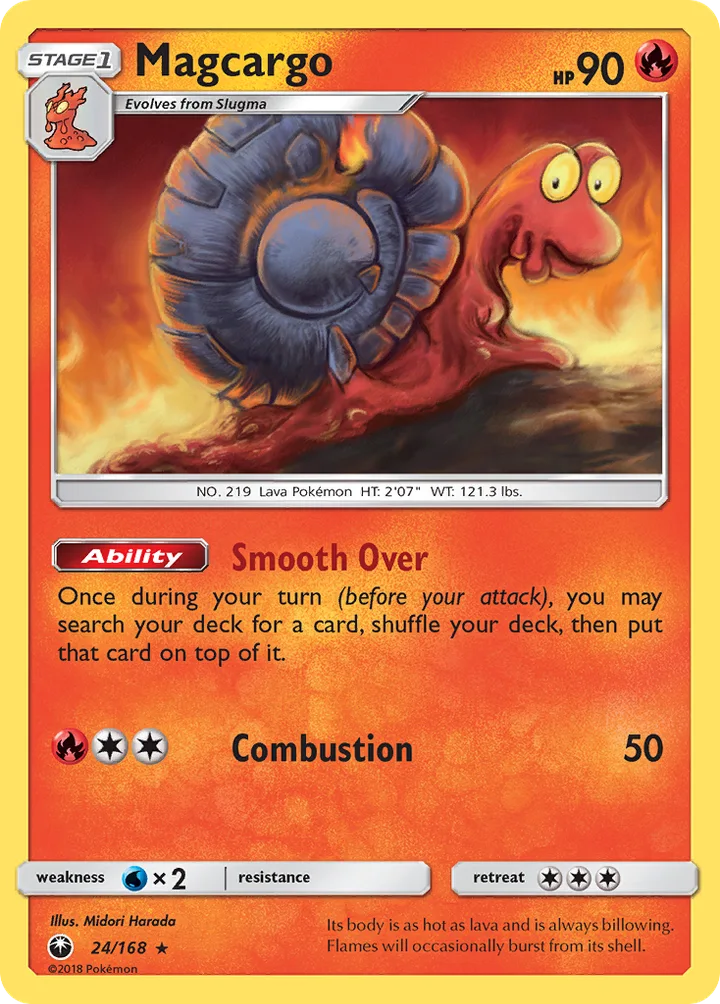 Magcargo, Celestial Storm 24/168