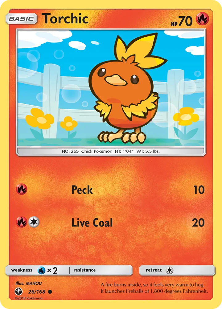 Torchic, Celestial Storm 26/168