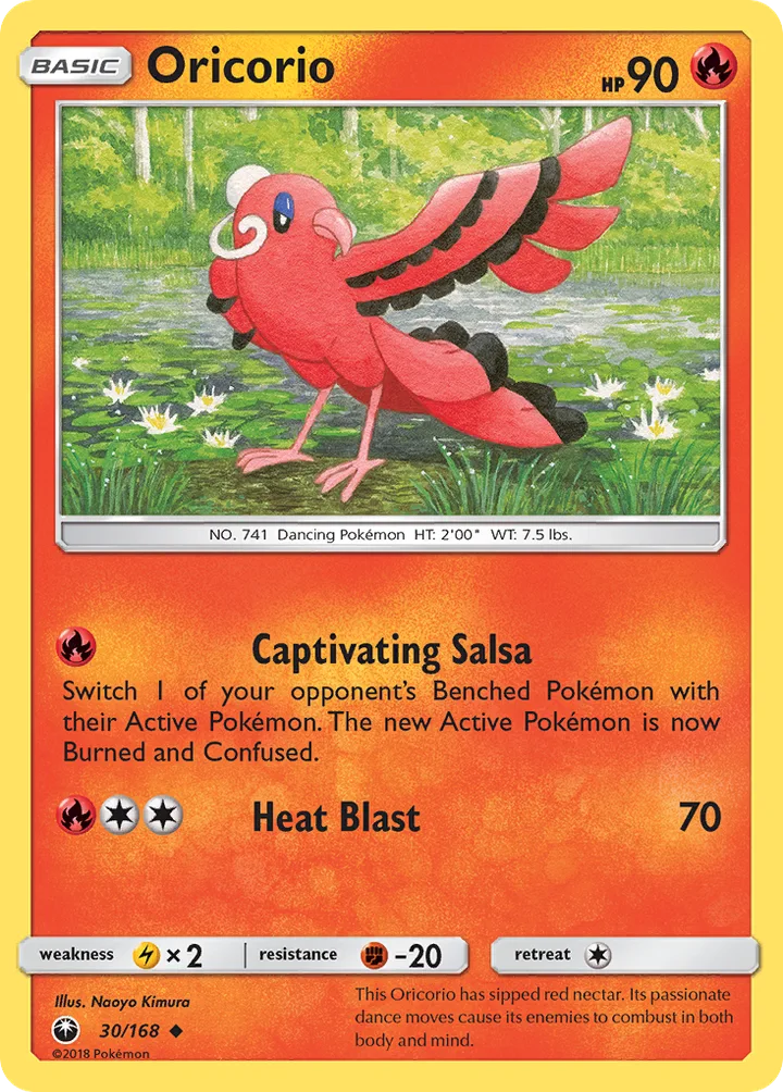 Oricorio, Celestial Storm 30/168
