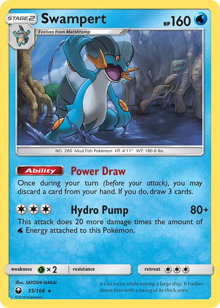 Swampert, Celestial Storm 35/168
