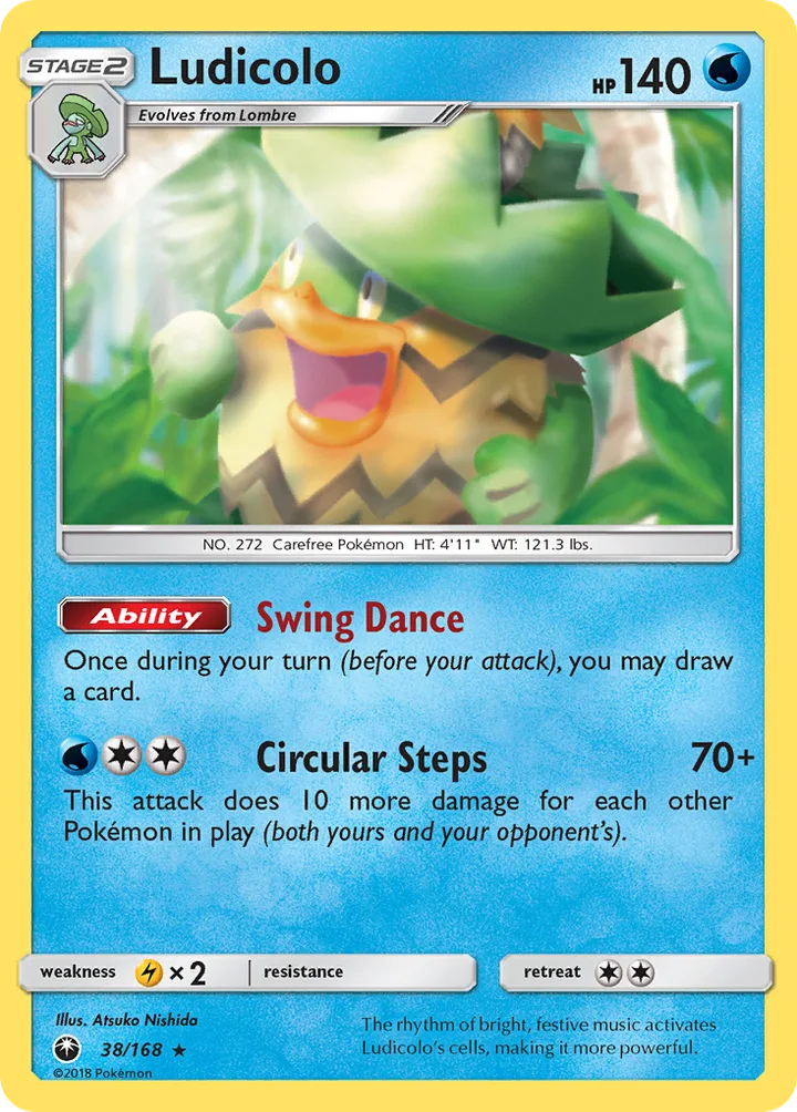 Ludicolo, Celestial Storm 38/168