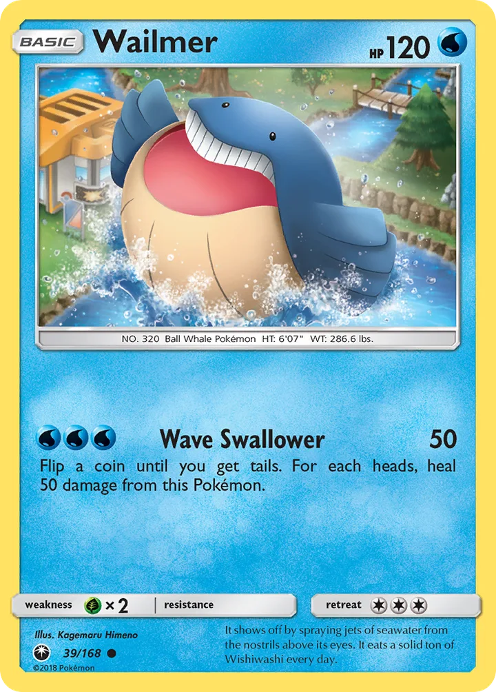 Wailmer, Celestial Storm 39/168