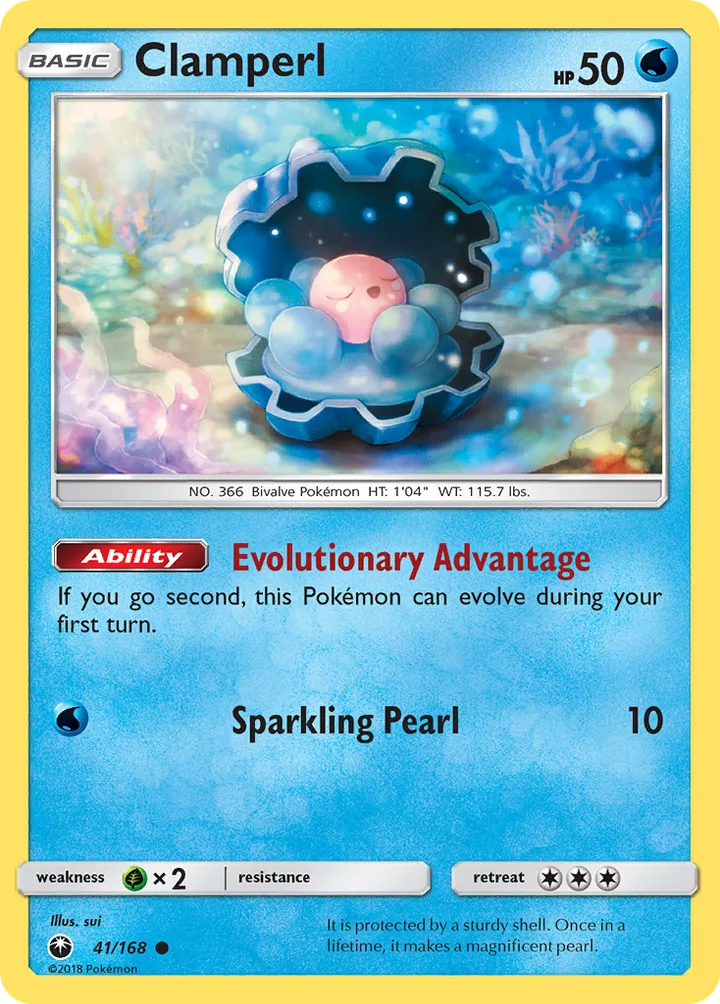 Clamperl, Celestial Storm 41/168