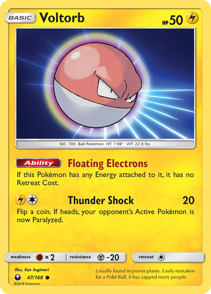 Voltorb, Celestial Storm 47/168