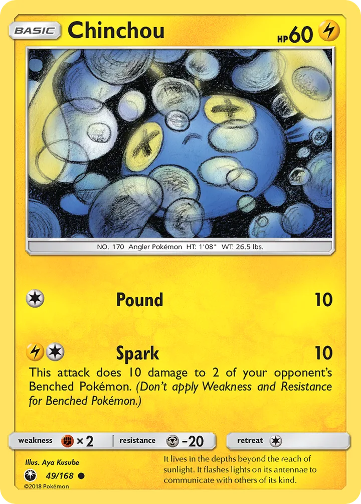 Chinchou, Celestial Storm 49/168