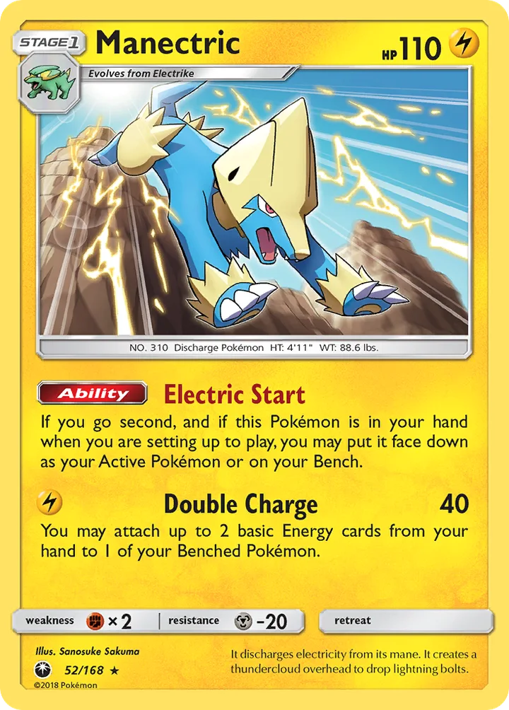 Manectric, Celestial Storm 52/168