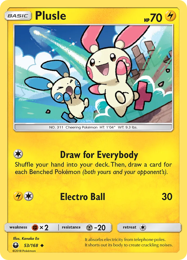 Plusle, Celestial Storm 53/168