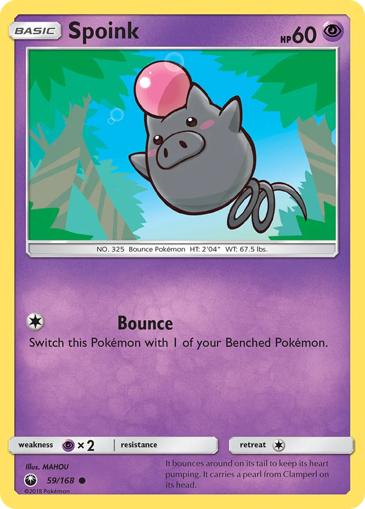 Spoink, Celestial Storm 59/168