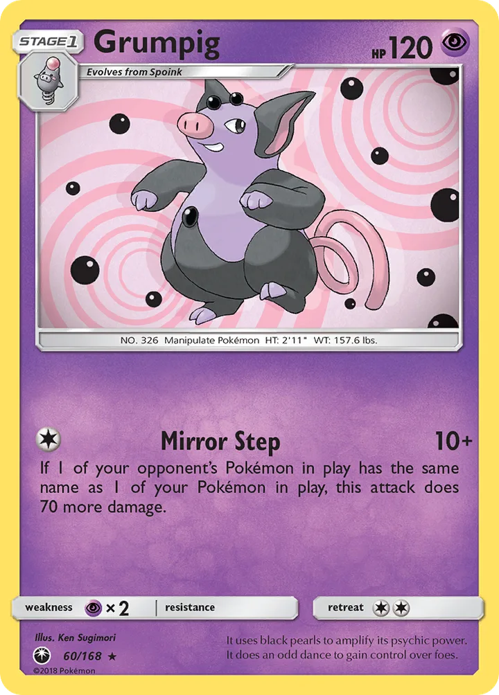 Grumpig, Celestial Storm 60/168
