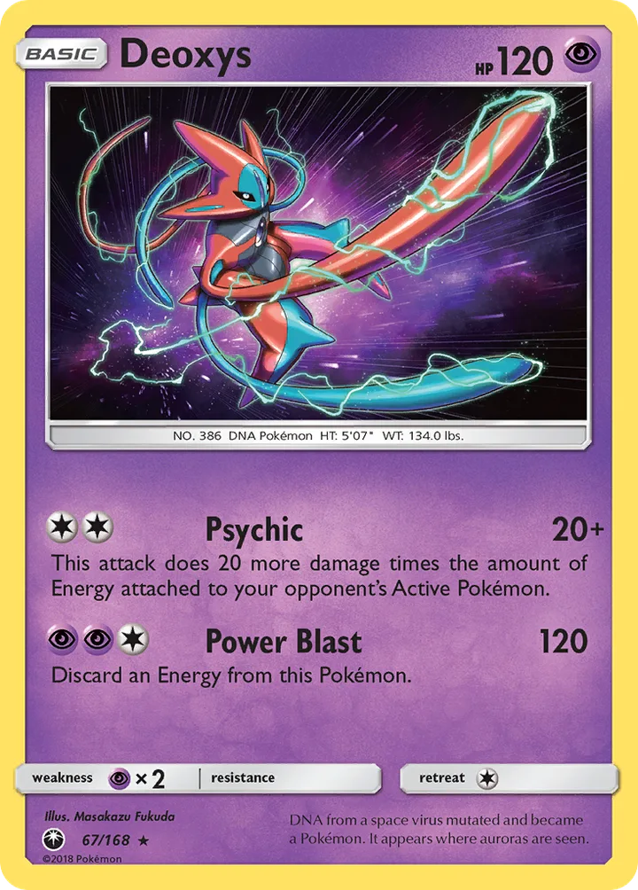 Deoxys, Celestial Storm 67/168
