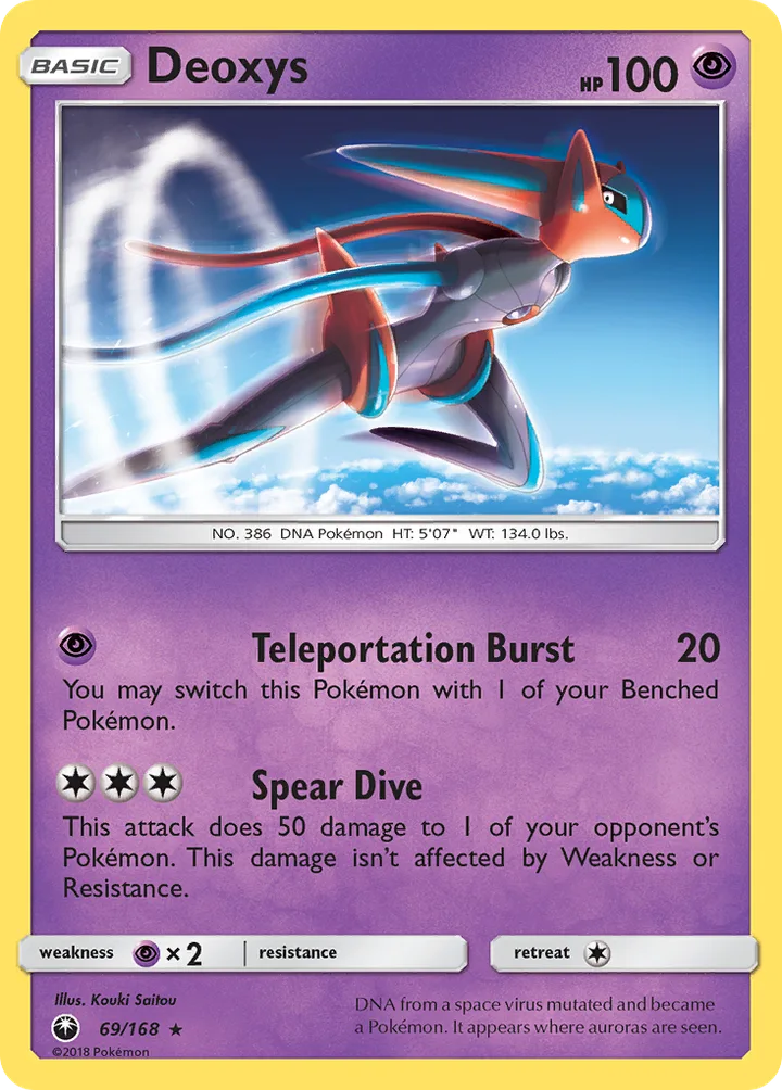 Deoxys, Celestial Storm 69/168