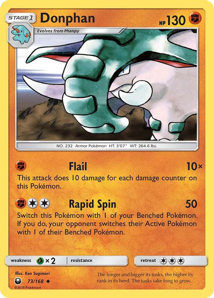 Donphan, Celestial Storm 73/168