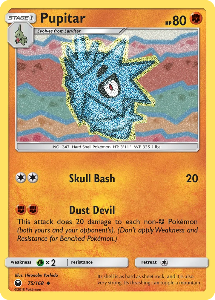 Pupitar, Celestial Storm 75/168