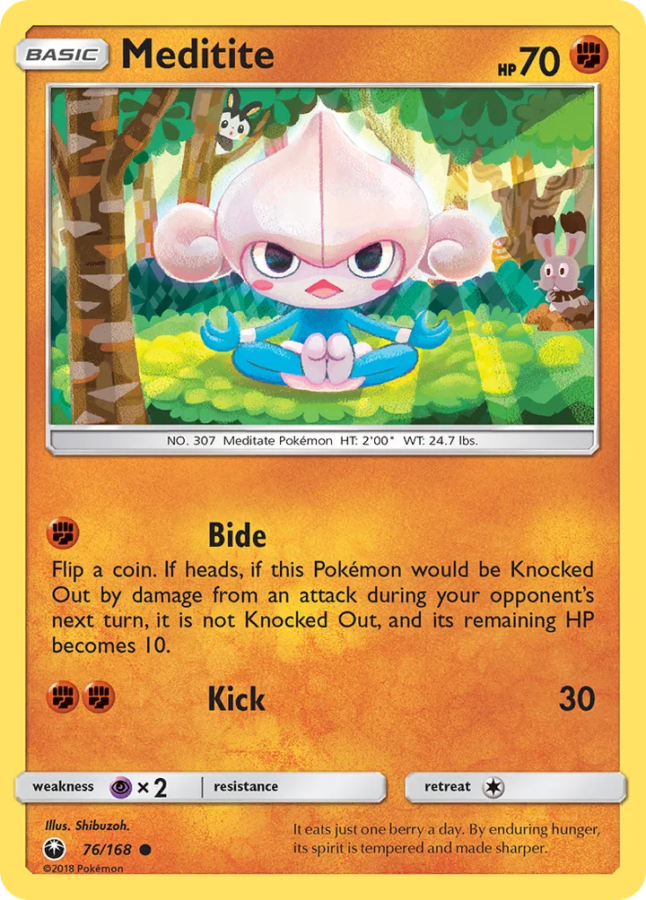 Meditite, Celestial Storm 76/168