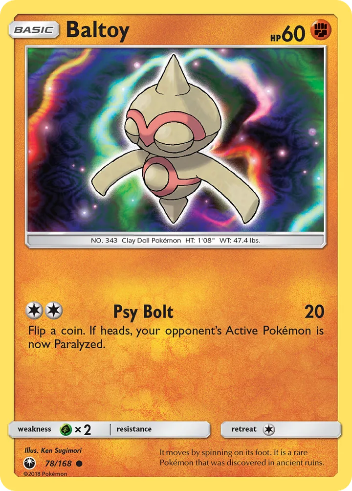 Baltoy, Celestial Storm 78/168