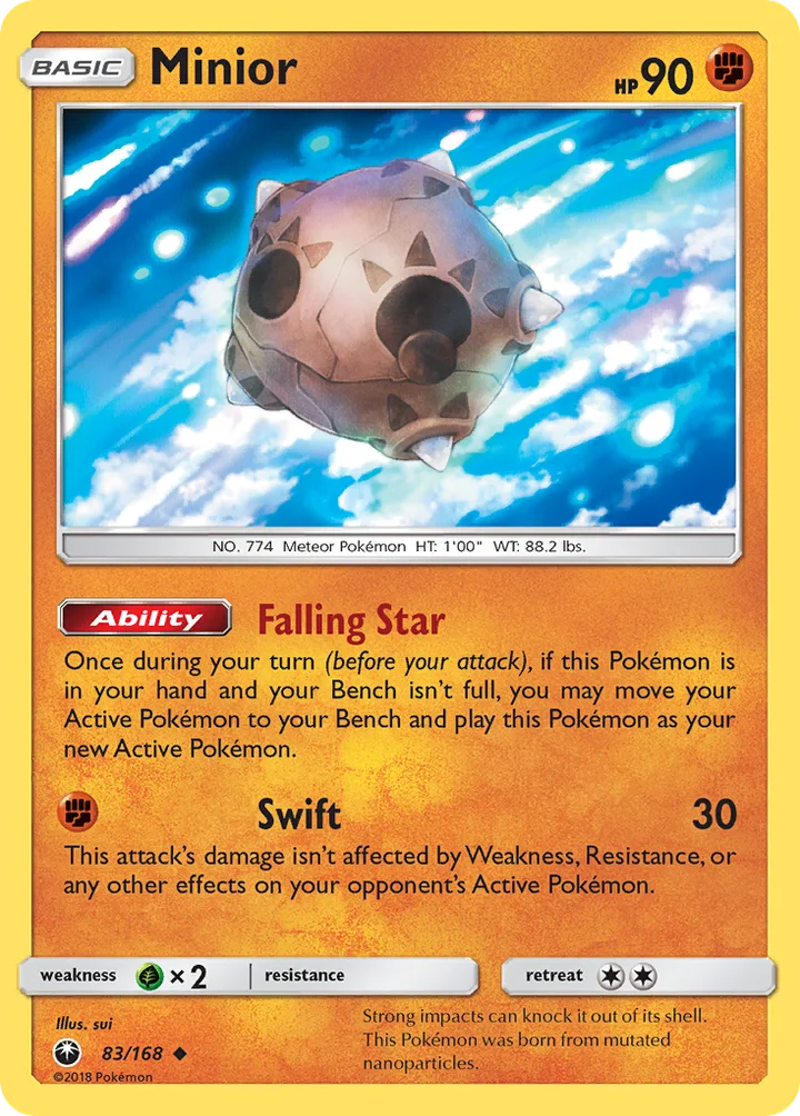 Minior, Celestial Storm 83/168
