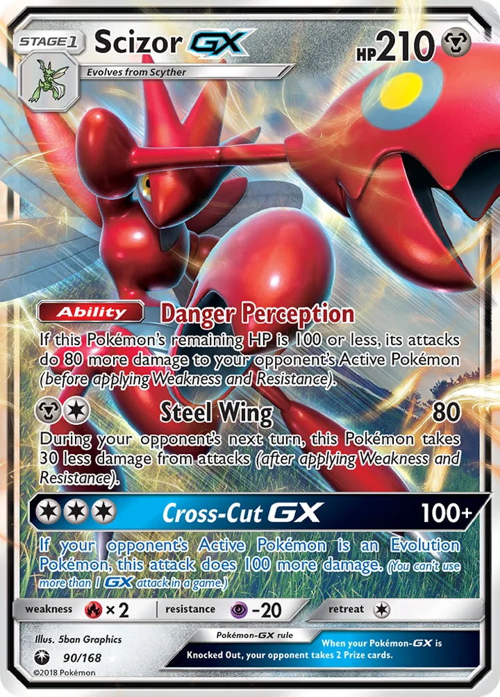 Scizor-GX, Celestial Storm 90/168
