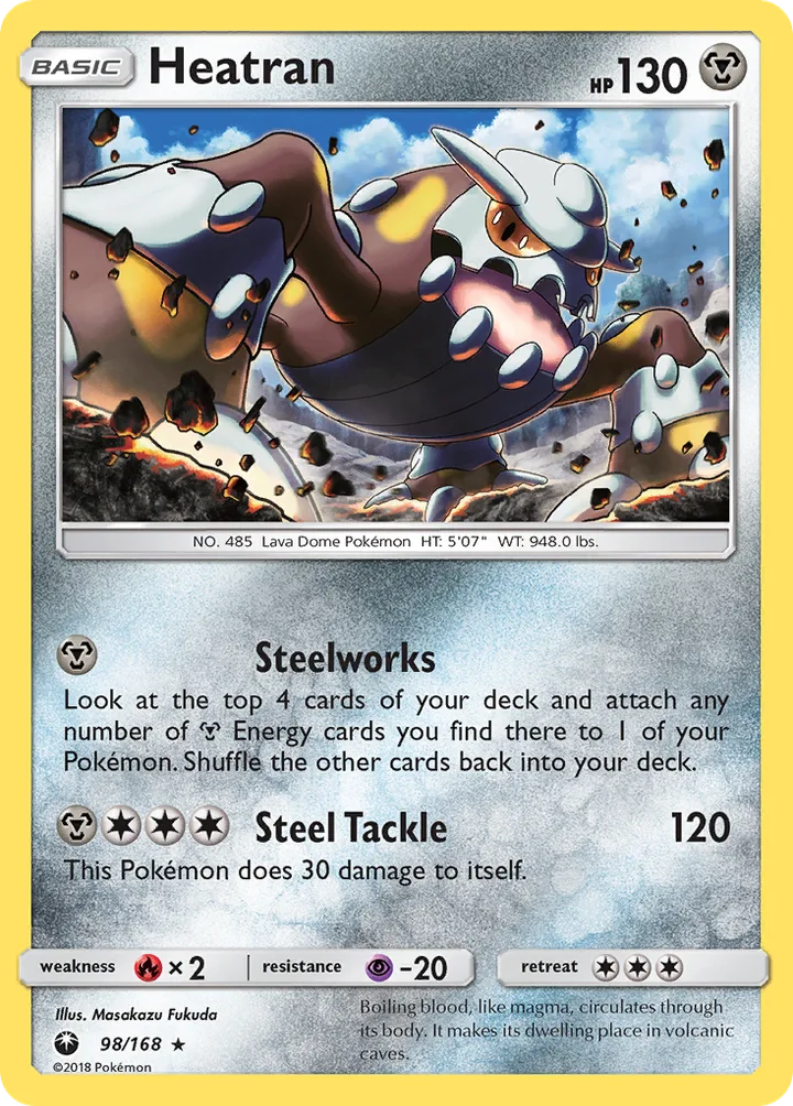 Heatran, Celestial Storm 98/168