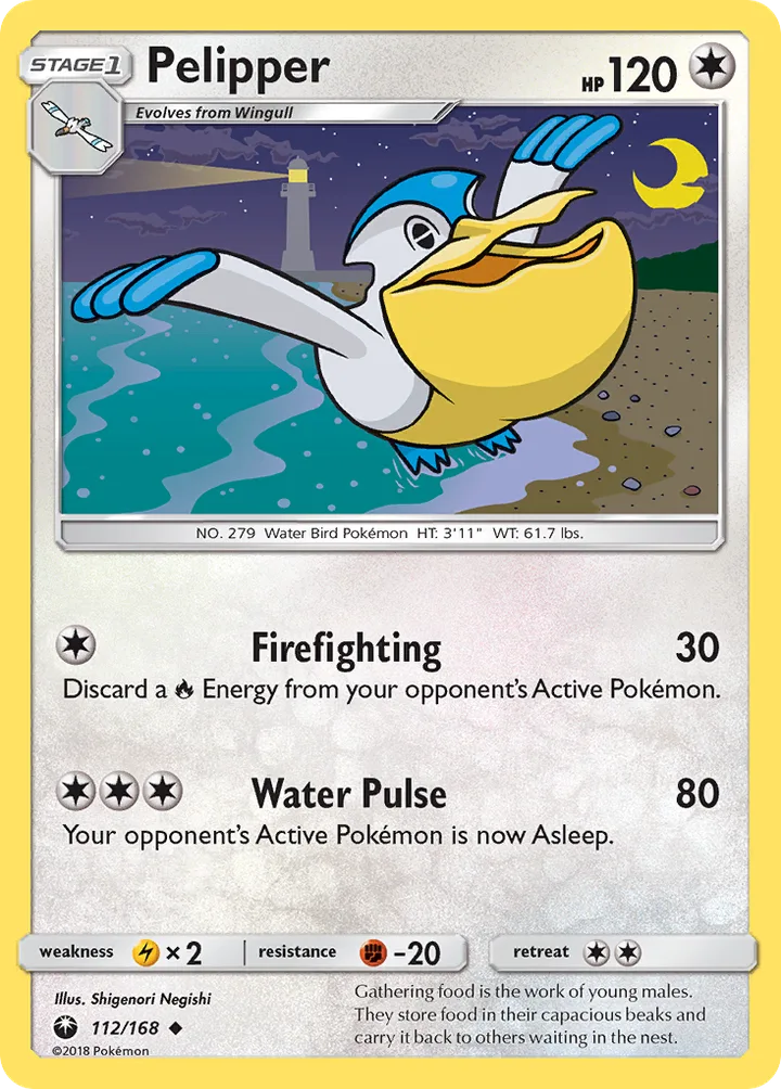 Pelipper, Celestial Storm 112/168