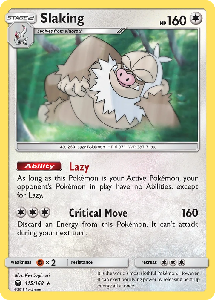 Slaking, Celestial Storm 115/168