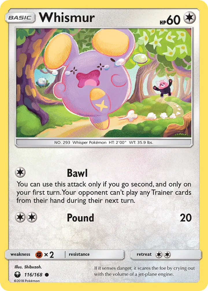 Whismur, Celestial Storm 116/168