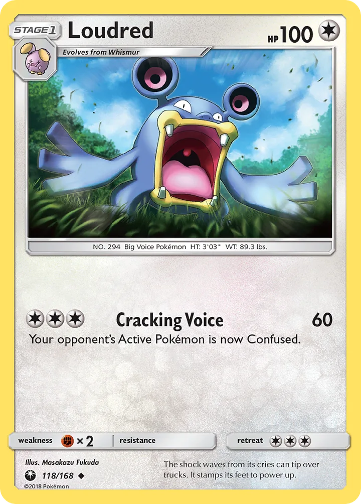 Loudred, Celestial Storm 118/168