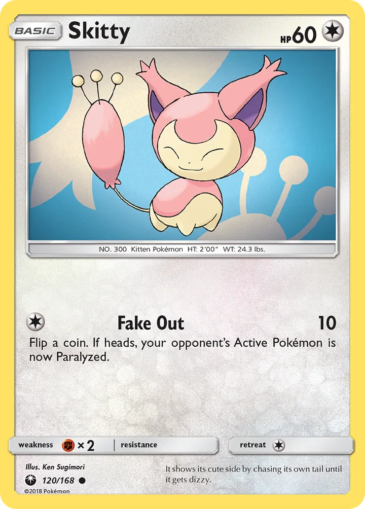 Skitty, Celestial Storm 120/168