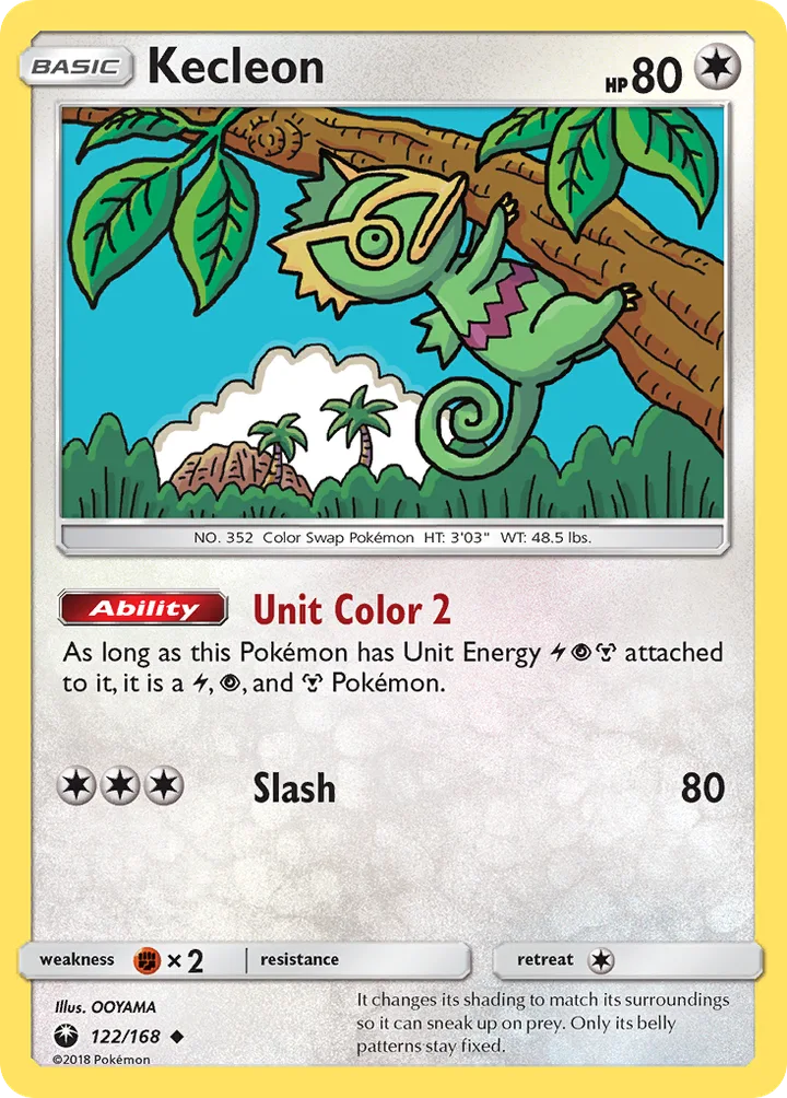 Kecleon, Celestial Storm 122/168