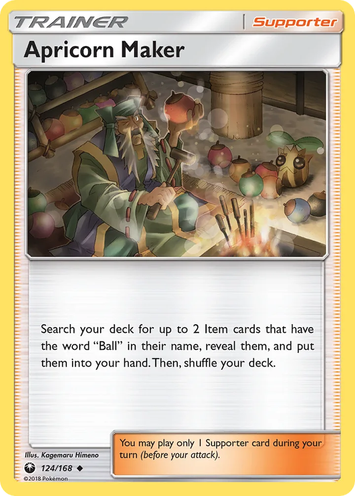 Apricorn Maker, Celestial Storm 124/168