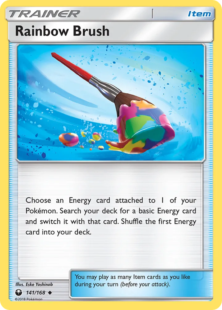 Rainbow Brush, Celestial Storm 141/168